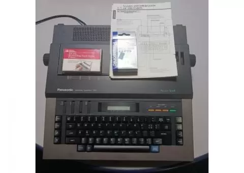 Panasonic T365 Electronic Typewriter with Cover